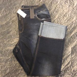 Lane Bryant NWT straight leg cuffed jeans size 22